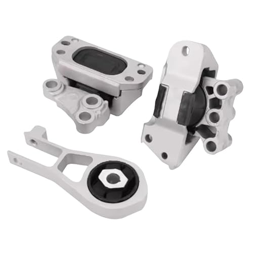 Yunll One Color 68363756Aa 68363755Aa 3Pcs Car Engine Transmission Mounts Set For Renegade For Compass For Fiat For 500X 2.4L Engine Mount Hydraulic Mount