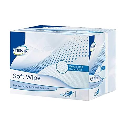 Tena Soft Dry Wipes - Gentle Cleanse Cover