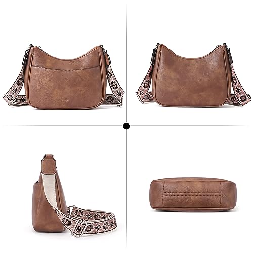 Image of CLUCI Crossbody Purses for Women Trendy, Leather Crossbody Bags with Adjustable Strap, Women's Shoulder Handbags