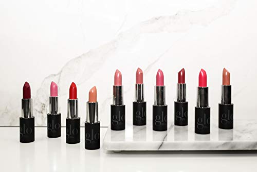 Glo Skin Beauty Lipstick In Bella - Shimmery Soft Neutral Pink - Creamy Long Lasting Lip Stick, 20 Shades #TOP1