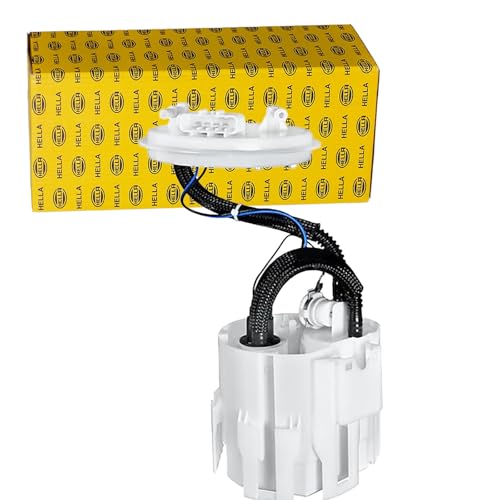 HELLA 8TF 358 305-231 Kraftstoffpumpe - Benzinpumpe - elektrisch - 4-polig - ohne Tankgeber/mit Dichtungen