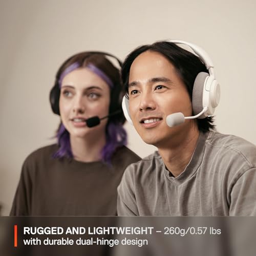 Image of SteelSeries Arctis Nova 3X Wireless Multi-Platform Gaming Headset - Mobile App Control - 40 HR Battery - Neodymium Magnetic Drivers - 2.4GHz /Bluetooth - Xbox, PS5, PC, Switch, Mobile - White