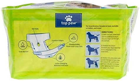 top paw scented disposable diapers