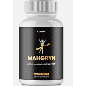 Mahgryn Weight Loss Support Capsules – 60 Capsules – Daily Food Supplement for Weight Management & Active Lifestyle