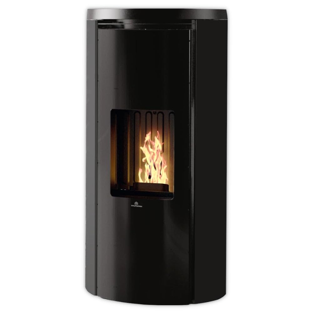 Edilkamin Pelletofen | Celia Air Tight C Plus | 9,6 kW | Stahl Schwarz