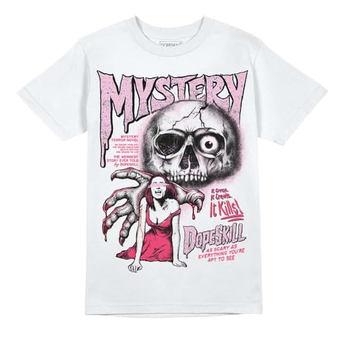Image of DopeSkill Halloween Graphic Tee Streetwear Hip Hop Hypebeast Unisex T-Shirt Sneaker Colour Matching Shirts Spooky Graphic