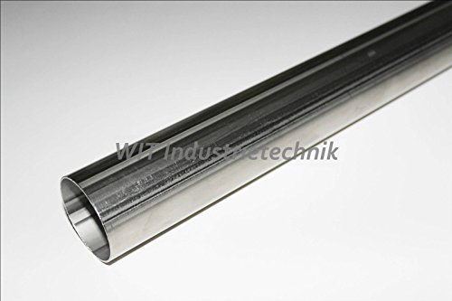 1m 80x1,5mm / Edelstahlrohr 1.4301 V2A Auspuffrohr 100cm Edelstahl Rohr