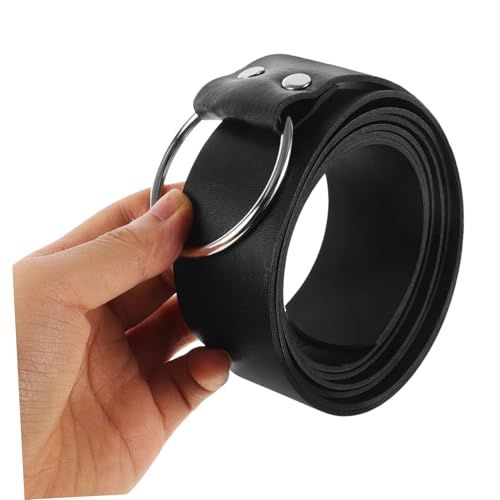 Medieval Vintage Belt for Men Adjustable Pu Renaissance Knight Costume Accessory for Halloween Oktoberfest and Cosplay Events Includes and Suspenders3