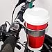 Premium Aluminium Bike Handlebar Cup Holder - Secure, Stylish, and Versatile, Baby Strollers Available (C Cup Holder-Silver)