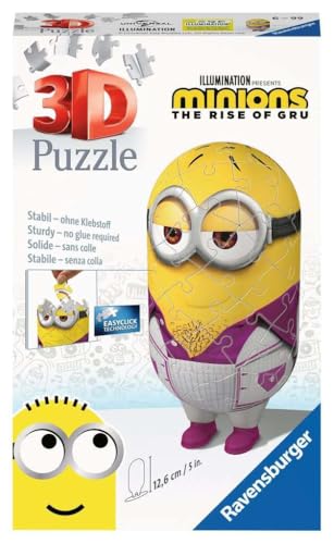 Ravensburger 3D Puzzle Minion Disco 11229 - Minions 2-54 Teile - für Minion Fans ab 6 Jahren Ravensburger 3D Puzzle Minion Disco 11229 - Minions 2-54 Teile - für Minion Fans ab 6 Jahren