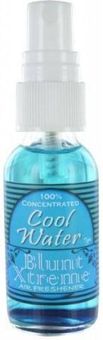 Blunt Xtreme Cool Water Type Air Freshener – 100% Ultra Concentrated Oil Based Spray – Ideal for Bathroom, Home, Car & More – Soothing Properties – Long Lasting Effects – 1oz Bottle