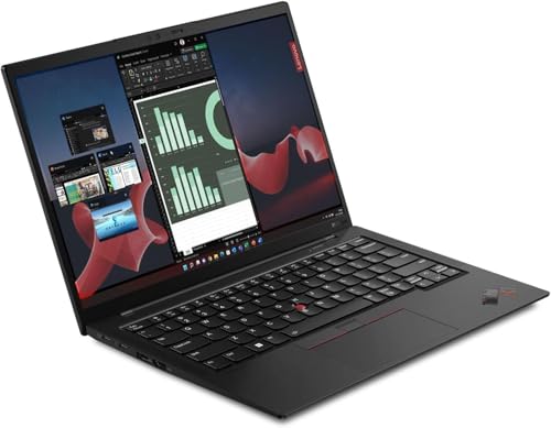 Image of Lenovo Gen 11 ThinkPad X1 Carbon Laptop with Intel Intel Core i7-1365U vPro Processor, 14 inch WUXGA 100% sRGB 400 nits Touchscreen, 32 GB LPDDR5 1 TB SSD, Fingerprint, Backlit KB, Windows 11 Pro