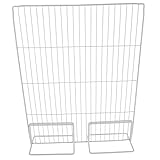 Hoement Gefrierfach Kühlschrank Regalteiler aus Metall Gefriertruhen Trennwand für Tiefkühltruhen Präzisionsproduktion Platzsparende Effizienz Weiß Eisen