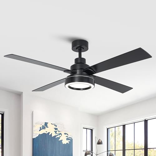Bed Bath & Beyond Vaczon 52" Nickel/Black Modern 3CCT Indoor
