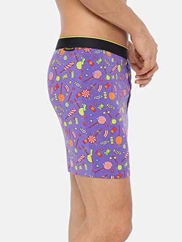 Image of Bummer Micro Modal Boxer Shorts for Men - Ultra Soft & Breathable, 3 Times Softer Than Cotton, Anti-Bacterial, Stretchable for Ultimate Comfort & Style, Pack of 1 (A Shark Tank Product)