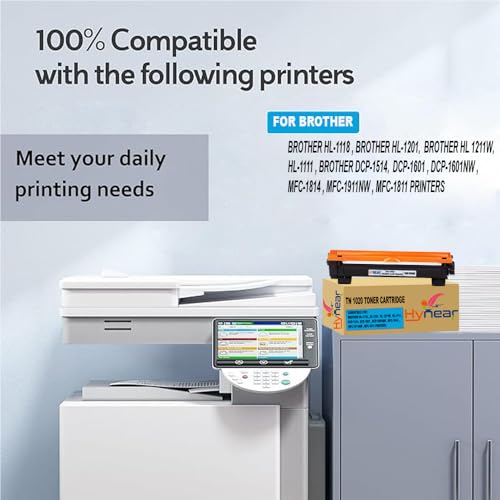 Image of TN-1020 Toner Cartridge Compatible for Brother HL-1111, HL-1201, HL-1211W, DCP-1511, DCP-1514, DCP-1601, DCP-1616NW, MFC-1811, MFC-1814 Printers ( Toner Cartridge-1)