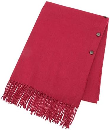 Amazon グローブ ストール マフラー 2way ツイル無地ボタン付きストール レディース ボルドー 064 00 マフラー 通販