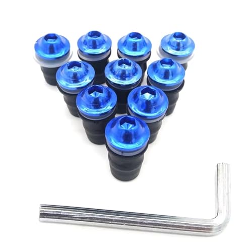 Compatible With For RC51 For RVT1000 SP1 SP2 オートバイの風防ガラスのボルトの風防ガラスの尖塔の締める物のボルトねじ修正付属品