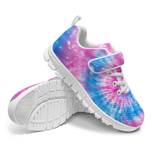 Kids Road Running Shoes Strap Athletic Sneakers Sport Shoes Mesh Shoes Teens Girls Boys Travel Walking Shoes