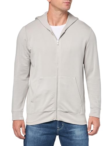 Velvet by Graham & Spencer Men's Rodan Luxe Fleece Zip Up Hoodie, Algae