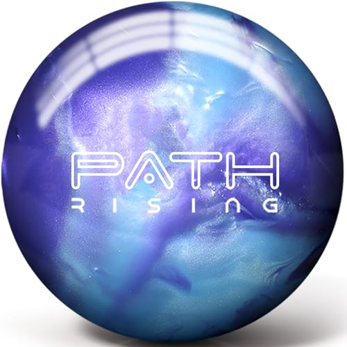 Pyramid Path Rising Bowling Ball (Purple/Steel Blue, 10lb)