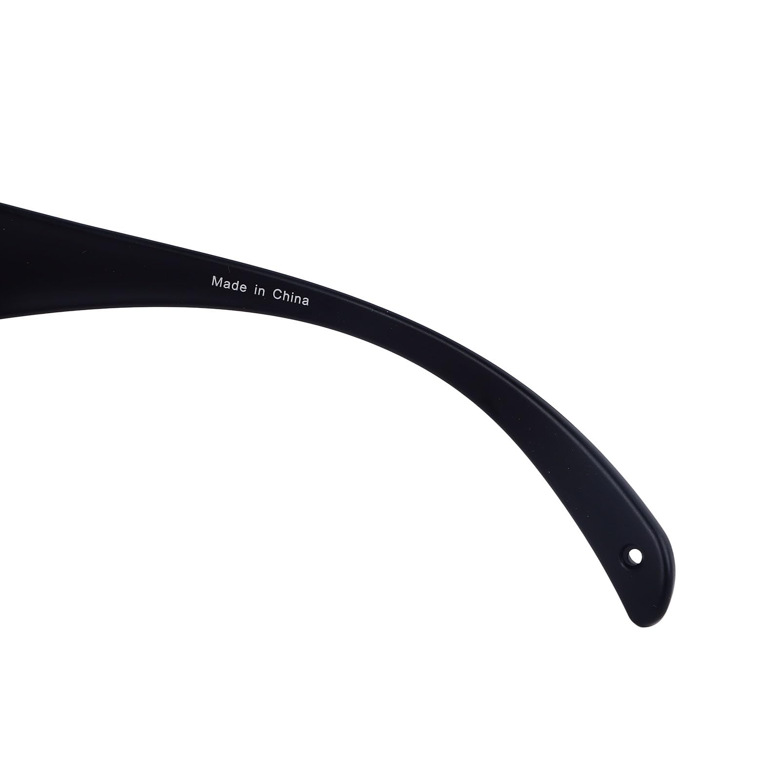 Generic Laserowe Okulary Ochronne OD6 Skuteczna Ochrona urządzeń do Odmładzania Skóry Lekka Czarna Oprawka
