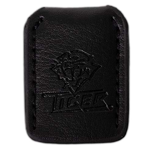 Tiger Leather Billiard Pool Cue Tip Cover Protector Black #TOP1