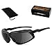 Produktbild HELLY® - No.1 Bikereyes® | Bikerbrille, Chopperbrille, Motorrad-Sonnenbrille, Motorradbrille | beschlagfrei, winddicht, bruchsicher, Polster abnehmbar | HLT® Sicherheitsglas | Brille: darkrider
