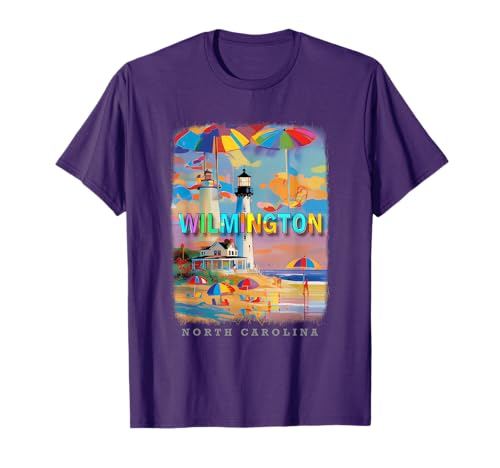 Wilmington North Carolina NC Coastal Charm SD364 T-Shirt