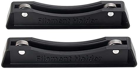 review Black Bearing Design 3D Printer Filament Spool Holder Fits All Spools of Any Size and All Filament Types for Pla/abs/TPU/Other 3D Printing Materials