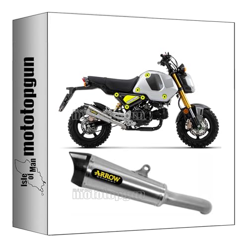 Echappement Arrow X-Kone nichrom carby haut de gamme Honda MSX 125 2024