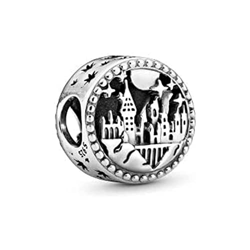 HAEPIAR 925 Sterling Silber Charm für Armband Halskette Charm Dangle School Of Magic für Frauen Mädchen Geburtstagsgeschenke