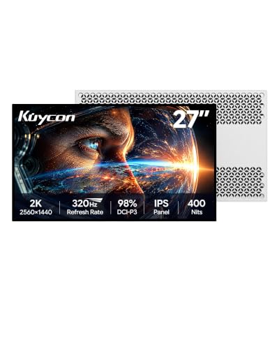 Image of P27S 27 inch 2k 320Hz Glossy Monitor (Minimalist - Without Stand)