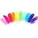HaiMay 450 Pieces Colorful Feathers for Craft Wedding Home Party Decorations, 3-5 Inches 10 Colors Craft Feathers