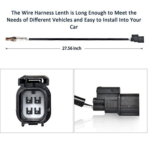 image for Nifeida 234-4461 250-24785 Oxygen O2 Sensor Downstream Compatible with