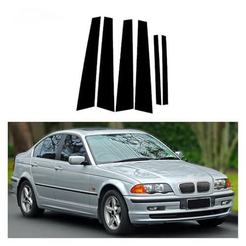 Cubiertas protectoras para postes de pilares de ventanas de coche BMW E46 4