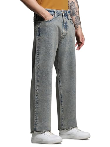 Image of Jack & Jones Men's Loose Mid Rise Jeans