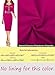 VFSHOW Womens 2024 Business Button Crew Neck Fitted Wear to Work Office Patchwork Pencil Sheath Dress (Hot Pink, Medium) 11408 HPIK M