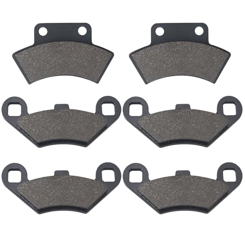Plaquettes de frein avant arrière Polaris Xplorer 400L pour pistes boueuses