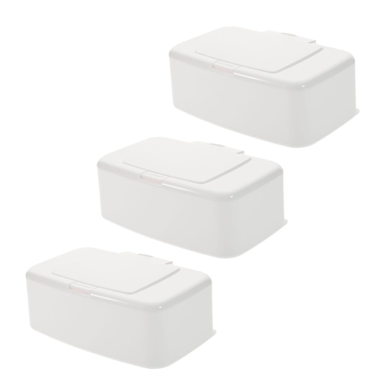 Alipis 9stücke Nachfüllbare Feuchttücher Aufbewahrungsbox Kompakte Tragbare Tücherhalter Für Zuhause Schreibtisch Und Reisen Praktische Lösung Für Make-up Und Hygiene