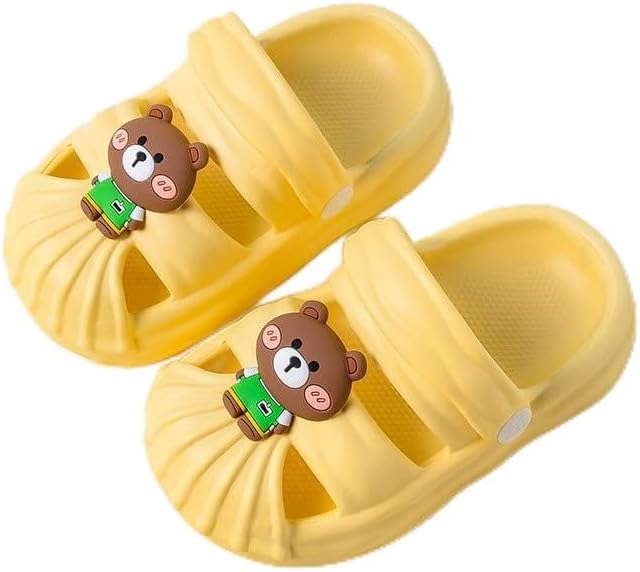 Generic Toddler Kids Mules Boys Girls Cute Garden Water Clogs Sandals Slip On Shoes Slipper Slides Lightweight Outdoor Summer Children Beach Pool Shoes for Baby Little Kids38 Multi