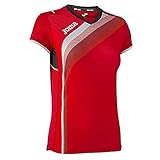 Short Sleeve 95% Polyester 5% Joma Elite Camiseta, Mujer, Rojo-611, XS