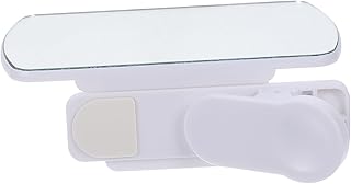 Gatuida Phone Camera Mirror Clip Reflection Camera Clip Mirror Reflection Clip phone supply Reflection Clip for Phone Mirror Reflection clamp white fixture cell phone pvc travel