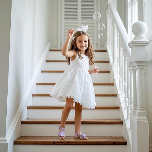 Image of Kiderence Toddler Girls Sandals Little Girls Kids Summer Shoes Toddler Sandals