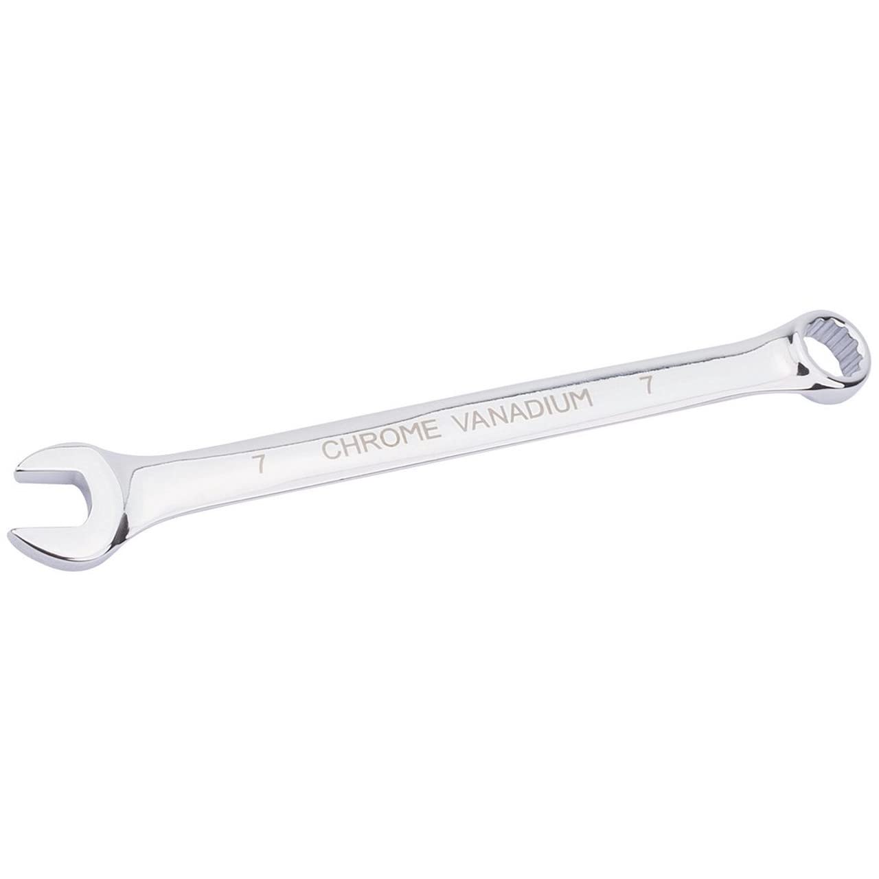 Draper 35187 Hi-Torq Short Pattern Metric Combination Spanner, 7 mm Size