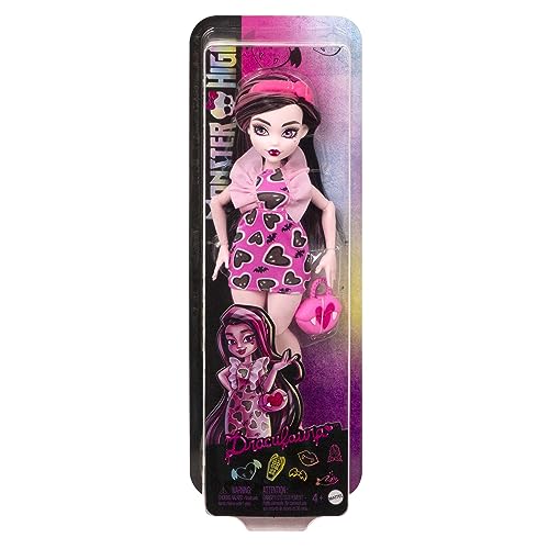 Muñeca Draculaura Monster High 11 Articulaciones 32cm miniatura 7