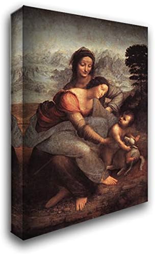 The Virgin and Child with St Anne 18x24 Gallery Wrapped Stretched Canvas Art by Leonardo da Vinci