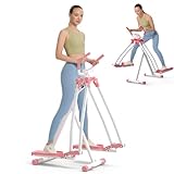 HOTWAVE Air Walker Exercise Machine, Home Space Walker Aerobic Stepper, Foldable Elliptical for Small Spaces - Cross Trainer Glider Exercise Machine for Men and Women Fitness Equipment