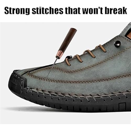 Beelovy Shoes for Men, Beelovy Handmade Leather Sneakers for Men & Women, Soft Comfort & Orthopedic Support Slip on Walking Loafers for Travel and Walk4