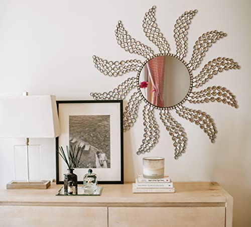 ๐ Flash Sale Meida Decorative Starburst Mirror,Metal Wall Mirror,Wall Hanging Mirror in Sunburst Shape (Windmill) ๐ Flash Sale Meida Decorative Starburst Mirror,Metal Wall Mirror,Wall Hanging Mirror in Sunburst Shape (Windmill)